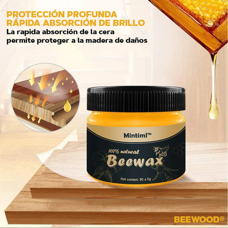 Cera restauradora de madera - BEEWAX